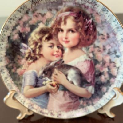 Collectible My Sister My Friend Plate From Bradford Exchange 