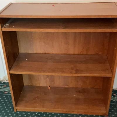 Wood Bookcase 31” X30”