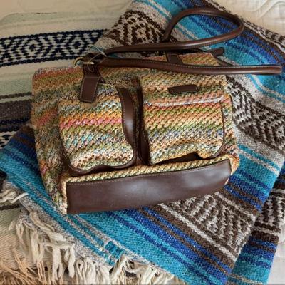 Purse And Yoga Blankets