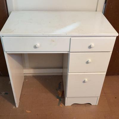 White Desk/Vanity Table