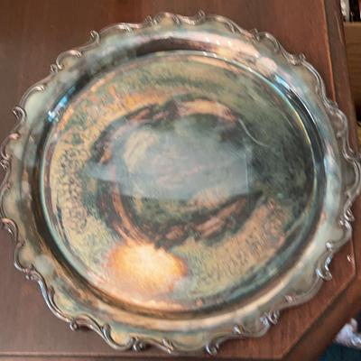 Silver Plate Platter 