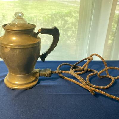 Vintage Manning Bowman Co. Electric Tea & Coffee Maker