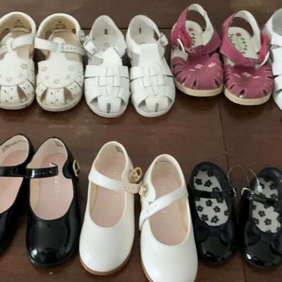 Girls Shoes Sizes 2, 5, 6 And 8 In Boxes 