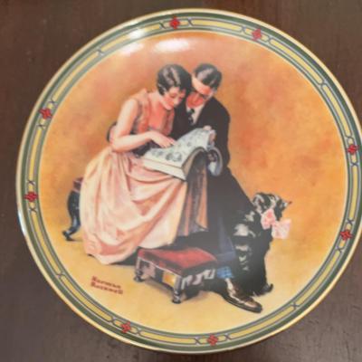 Norman Rockwell A Couple’s Commitment Plate #16580F Knowles