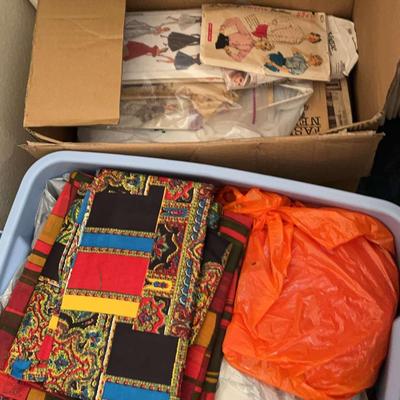 Sewing Materials And Patterns 