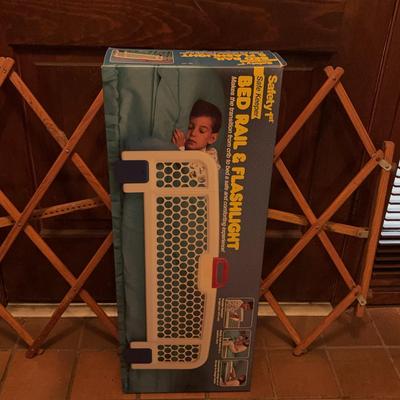 Baby Gate And Unopened Bed Rail