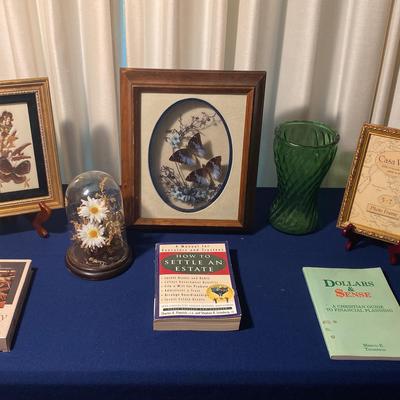 Framed Butterfly Decor Gold Picture Frame and More