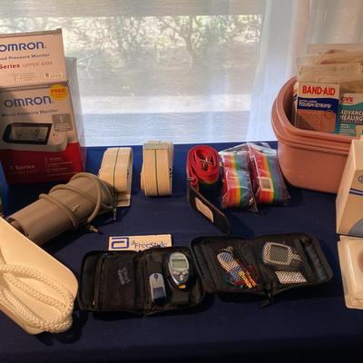 Omron Blood  & Reli On Blood Pressure Monitors Frrestyle Blood Glucose Monitors and More