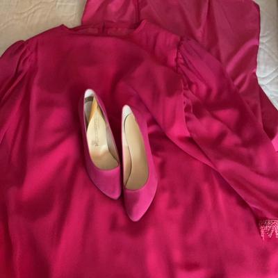 Pink Clothes And Matching Shoes