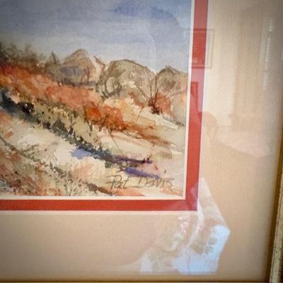 Pat Davis watercolor