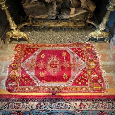 Antique prayer rug
