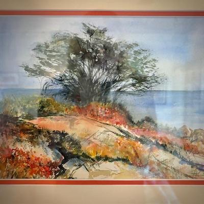 Pat Davis watercolor