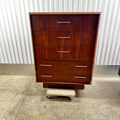 Lane MCM Highboy Dresser #1