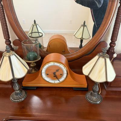 Lamps and A Clock