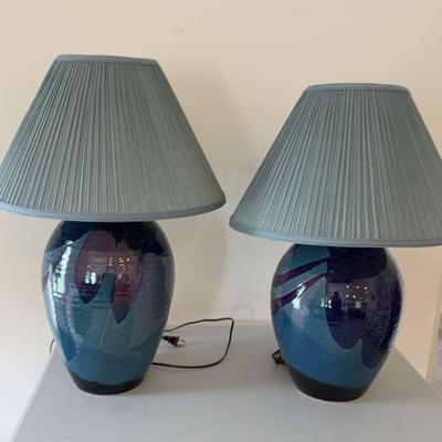 Two Nearly Matching Lamps
