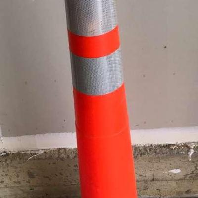 Tall Reflective Warning Cone