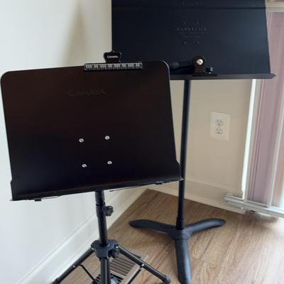 Two Music Stands
