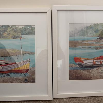 Two Boat Prints