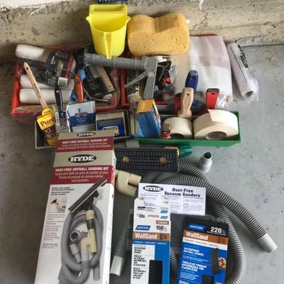 Large Painting And Drywall Repair Lot