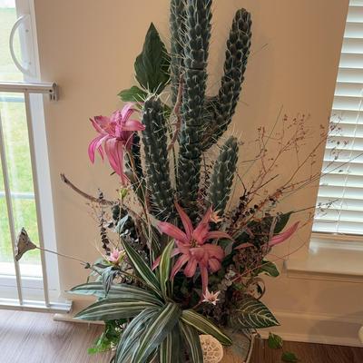 Artificial Cactus Arrangement