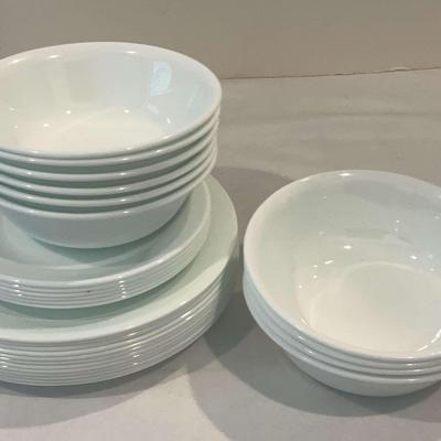Corelle Dishes White 