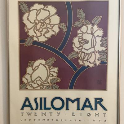 Framed Litho Print Asilomar 