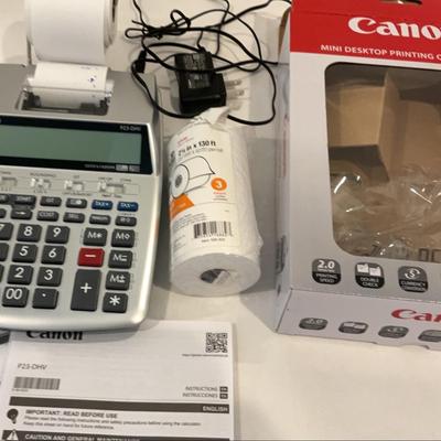 Canon Mini Desktop Printing Calculator