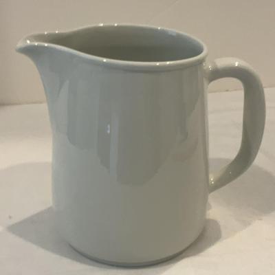 Arabia Finland White Pitcher 