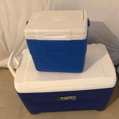 Igloo And Coleman Coolers