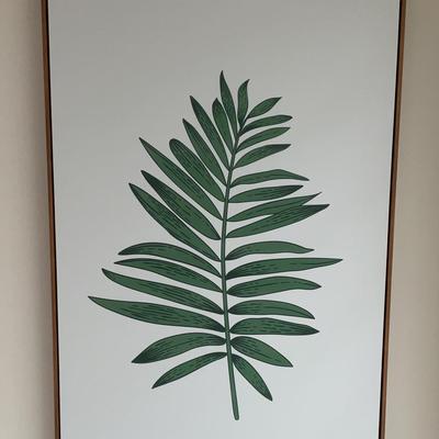 Palm Leaf Canvas Print
