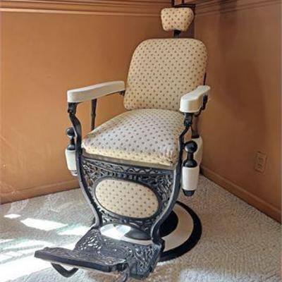 Antique Theo. A. Kochs Company Barber Chair .jpg
