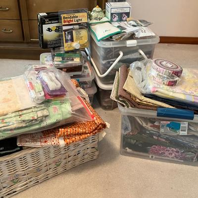 Fabric and Sewing Supplies