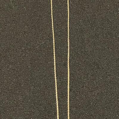 18" 14K Necklace with Stone Pendant