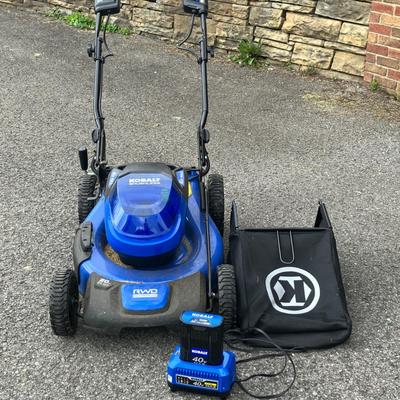 Kobalt 20-In. Self-Propelled Battery Walk Mower (Includes 1 Battery and Charger)