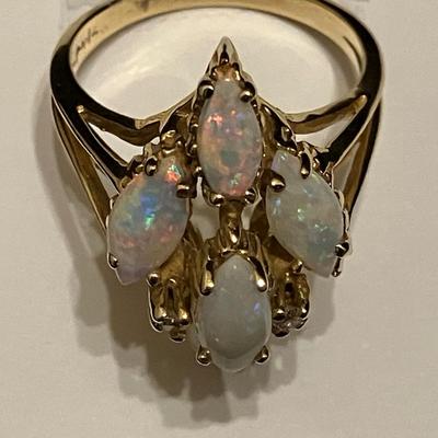 14K Ring #3 with Stones