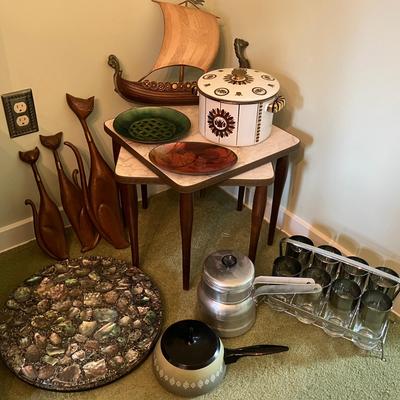Mid-Century Kitchen Items and Decor