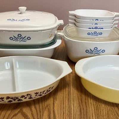 Pyrex and Corningware