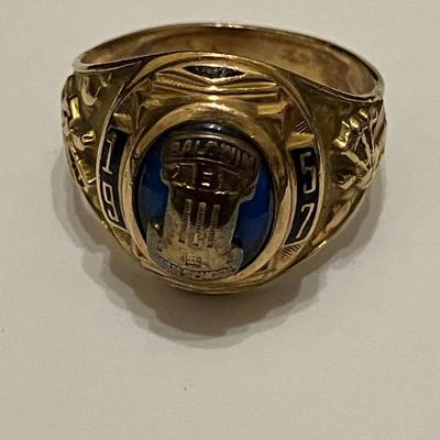 10K 1957 Baldwin High School Class Ring