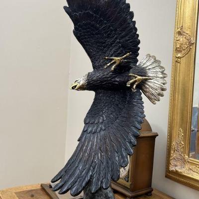 Bronze Eagle Statue