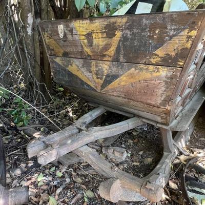 Antique Wood Sleigh