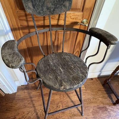 Antique Machinist Chair