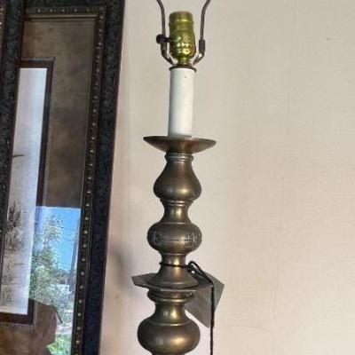 Antique Brass Lamp