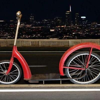 Vintage ingo body propelled bike