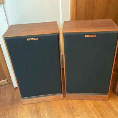 Pair of vintage klipsch kg4 speakers