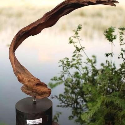 Wood art from rock creek moraine sierra nevada