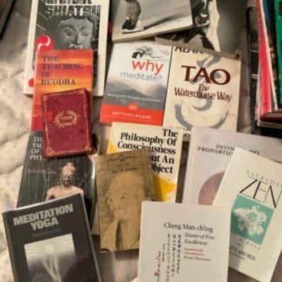 Books yoga zen, buddha,taoist, & more