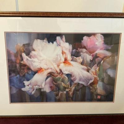 Signed chang khee chee limited framed giclee print