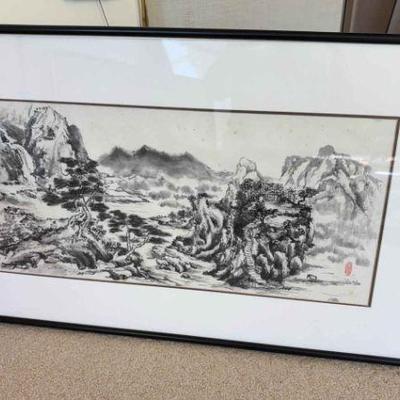Chinese landscape painting by steve erickson 2