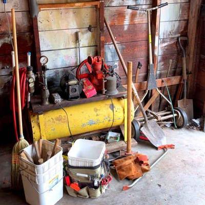 A large collection of tools