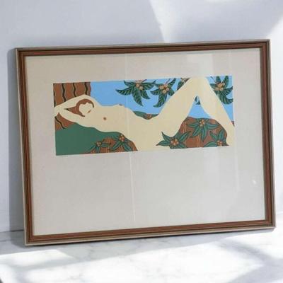 Tacky nude 5" signed by artist 1974